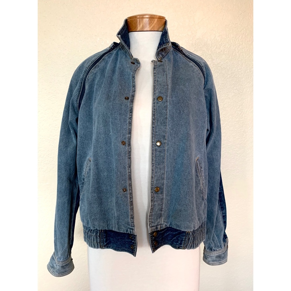 Vintage Jordache Jean Bomber Jacket
Vest